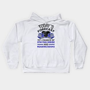 Reading Books Kids Hoodie